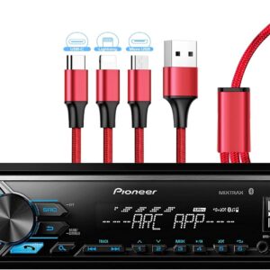 Pioneer MVH-X390BT Digital Media Receiver with Pioneer ARC app