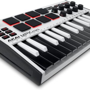 Akai Professional MPK Mini MK3 - 25 Key USB MIDI Keyboard Controller White