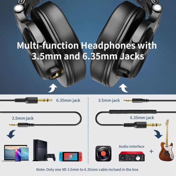 OneOdio A71 Hi-Res Studio Recording Headphones - Image 3