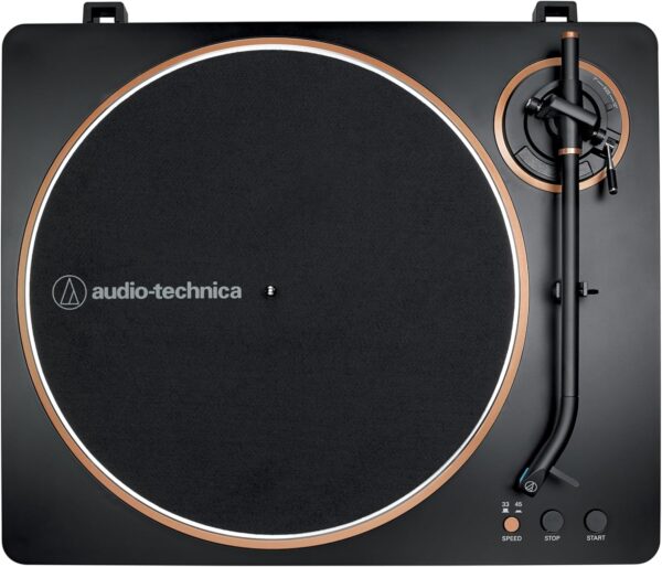 Audio-Technica AT-LP70X Automatic Turntable (Black/Bronze) - Image 3