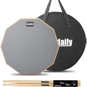 Drum Practice Pad for drumming drum pad and sticks