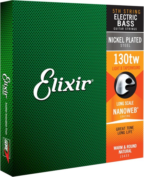 Elixir Strings Bass Guitar Strings (15433)