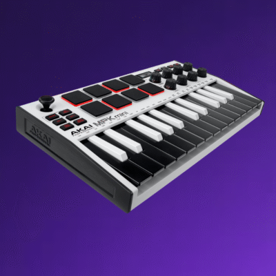 Akai Professional MPK Mini MK3 - 25 Key USB MIDI Keyboard Controller White