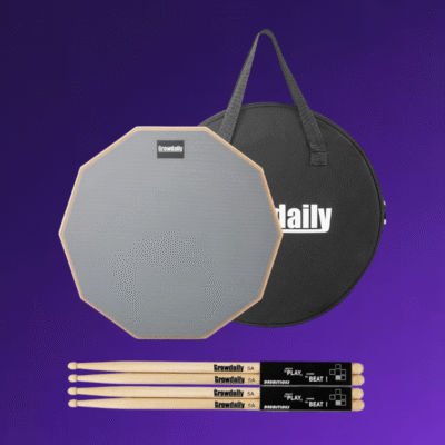 Drum Practice Pad for drumming drum pad and sticks