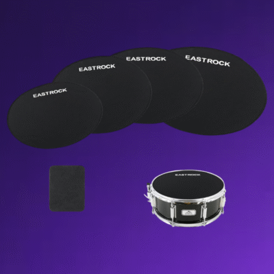EASTROCK Drum Mute Pads Set 5 Pieces