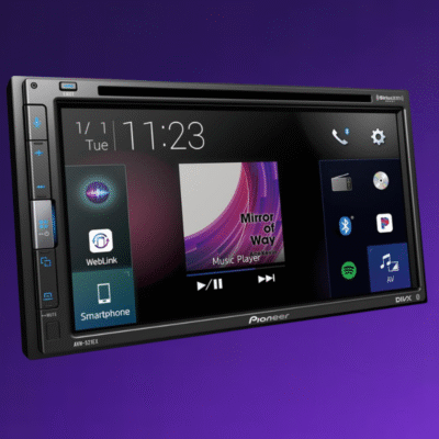 Pioneer AVH-521EX 6.8" Resistive Touchscreen, Double Din