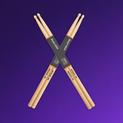 WOGOD 5A Drum Sticks Maple Drumsticks (Two pair)