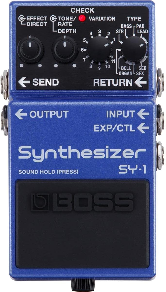 BOSS SY-1 Guitar/Bass Synthesizer Guitar Pedal (SY-1) - Image 2