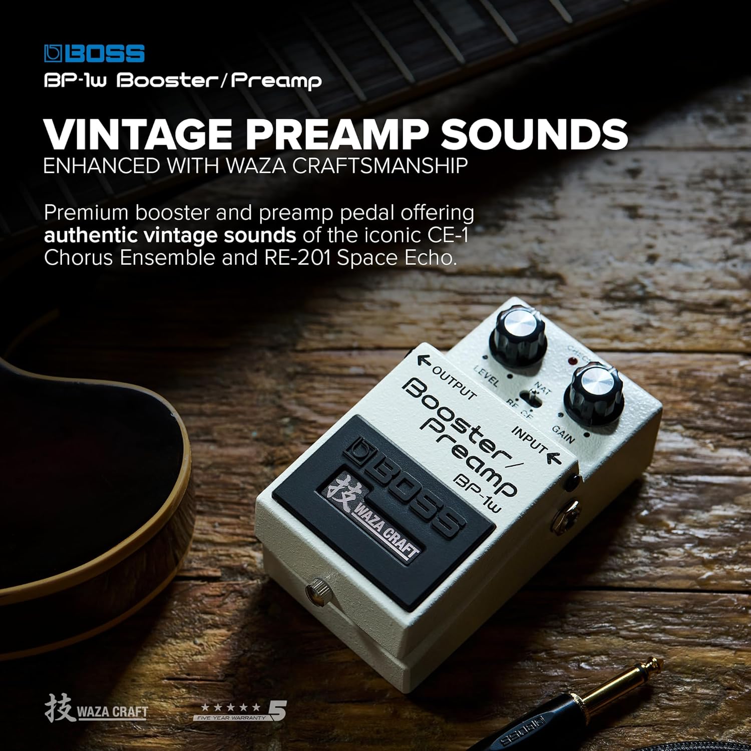 BOSS BP-1W Booster/Preamp | Premium - Image 2